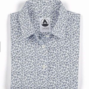 Tradlands “the Wiggle” bicycle print shirt